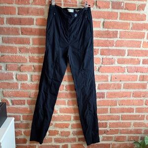 Maeve Anthropologie Black High-Waisted Pants